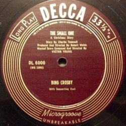 The Small One / The Happy Prince サウンドトラック (Bing Crosby, Bernard Herrmann, Orson Welles, Victor Young) - CDインレイ