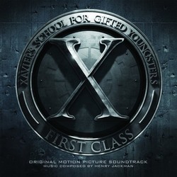 X-Men: First Class Trilha sonora (Henry Jackman) - capa de CD