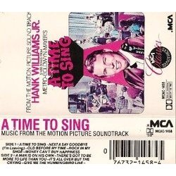 A Time to Sing Soundtrack (Hank Williams Jr.) - CD-Cover