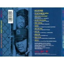 Who's the Man? Colonna sonora (Various Artists) - Copertina posteriore CD