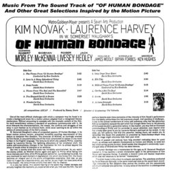 Of Human Bondage Ścieżka dźwiękowa (Ron Goodwin, David Rose) - Tylna strona okladki plyty CD