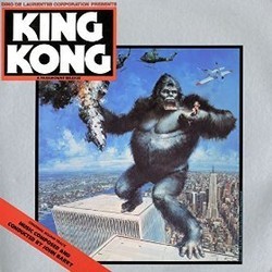 King Kong Ścieżka dźwiękowa (John Barry) - Okładka CD