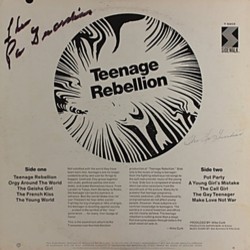 Teenage Rebellion Soundtrack (Mike Curb) - CD Back cover