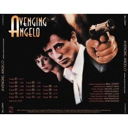 Avenging Angelo Ścieżka dźwiękowa (Bill Conti) - Tylna strona okladki plyty CD
