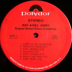 Coffy サウンドトラック (Roy Ayers, Roy Ayers, Denise Bridgewater, Wayne Garfield) - CDインレイ