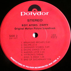Coffy サウンドトラック (Roy Ayers, Roy Ayers, Denise Bridgewater, Wayne Garfield) - CDインレイ