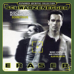 Eraser Trilha sonora (Alan Silvestri) - capa de CD