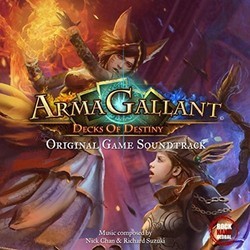 Armagallant: Decks of Destiny Soundtrack (Nick Chan, Richard Suzuki) - CD-Cover
