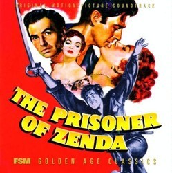 The Prisoner of Zenda サウンドトラック (Alfred Newman) - CDカバー