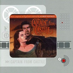 Captain from Castile Soundtrack (Alfred Newman) - CD-Cover