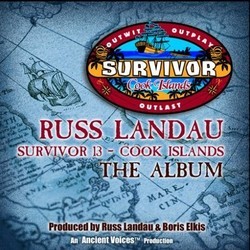 Survivor 13 - Cook Islands Ścieżka dźwiękowa (Russ Landau) - Okładka CD