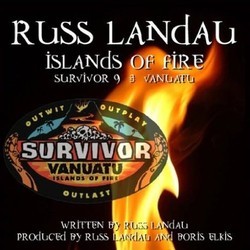Islands of Fire: Survivor 9 - Vanuatu Trilha sonora (Russ Landau) - capa de CD