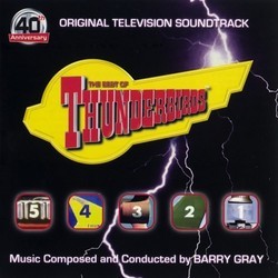 The Best of Thunderbirds Trilha sonora (Barry Gray) - capa de CD