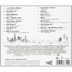Transporter 2 サウンドトラック (Various Artists, Alexandre Azaria) - CD裏表紙