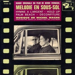 Mlodie en sous-sol Trilha sonora (Michel Magne) - capa de CD