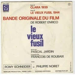 Le Vieux fusil サウンドトラック (Franois de Roubaix) - CD裏表紙