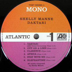 Daktari Colonna sonora (Shelly Manne, Henry Vars) - cd-inlay