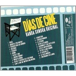 Das de Cine サウンドトラック (Miguel Malla) - CD裏表紙