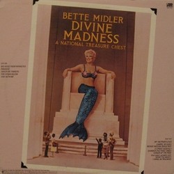 Divine Madness サウンドトラック (Bette Midler) - CD裏表紙