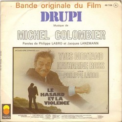 Le Hasard et la violence Trilha sonora (Michel Colombier) - capa de CD
