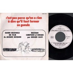 C'est pas parce qu'on a rien a dire Ścieżka dźwiękowa (Grard Calvi) - Okładka CD