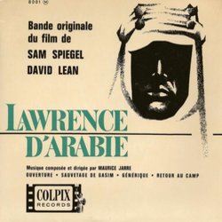 Lawrence d'Arabie Trilha sonora (Maurice Jarre) - capa de CD