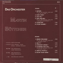 Der Alte Trilha sonora (Martin Bttcher) - CD capa traseira