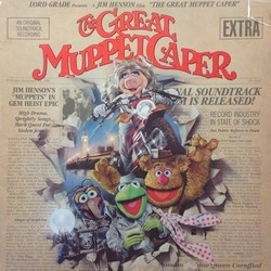 The Great Muppet Caper Soundtrack (Muppet Cast, Joe Raposo, Joe Raposo) - CD cover