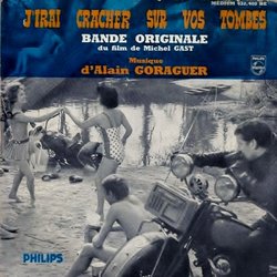 J'irai cracher sur vos Tombes サウンドトラック (Alain Goraguer) - CDカバー