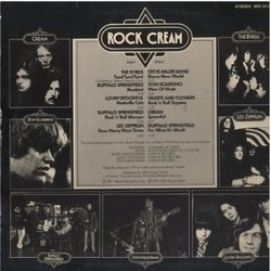 Rock Cream Soundtrack (Various Artists) - CD Back cover