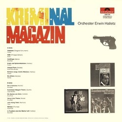Kriminal-Magazin Soundtrack (Various Artists, Erwin Halletz, Erwin Halletz) - CD Back cover