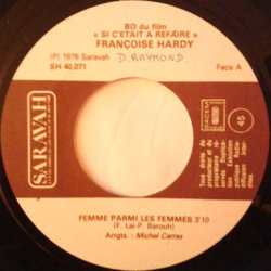 Si c'tait  refaire Ścieżka dźwiękowa (Franoise Hardy, Francis Lai) - wkład CD
