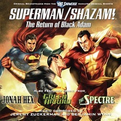 Superman/Shazam!: The Return of Black Adam Soundtrack (Benjamin Wynn, Jeremy Zuckerman) - CD cover