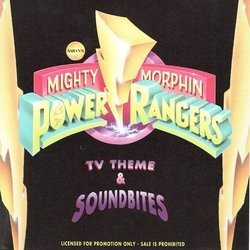 Mighty Morphin Power Rangers Soundtrack (Various Artists, Shuki Levy) - CD cover