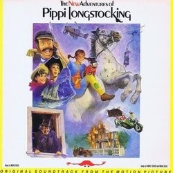 The New Adventures of Pippi Longstocking Soundtrack (Various Artists, Misha Segal) - CD cover