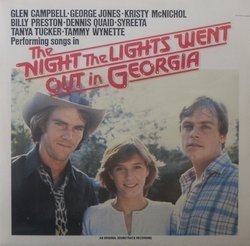 The Night the Lights Went Out in Georgia Ścieżka dźwiękowa (Various Artists, David Shire) - Okładka CD