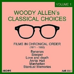 Woody Allen's Classical Choices, Vol. 1: 1971 - 1979 声带 (Various Artists) - CD封面