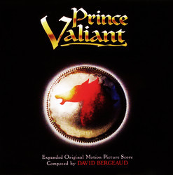 Prince Valiant Ścieżka dźwiękowa (David Bergeaud) - Okładka CD