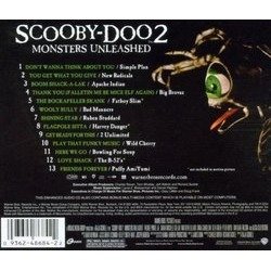 Scooby-Doo 2: Monsters Unleashed Ścieżka dźwiękowa (Various Artists) - Tylna strona okladki plyty CD