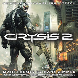 Crysis 2 Trilha sonora (Lorne Balfe, Tilman Sillescu, Borislav Slavov, Hans Zimmer) - capa de CD