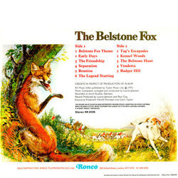 The Belstone Fox Soundtrack (Laurie Johnson) - CD Back cover