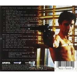 Taxi Driver Trilha sonora (Bernard Herrmann) - CD capa traseira