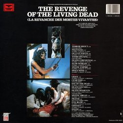 The Revenge of the Living Dead Soundtrack (Christopher Ried) - CD Back cover