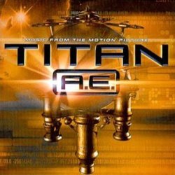 Titan A.E. Trilha sonora (Various Artists) - capa de CD