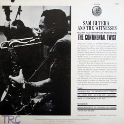The Continental Twist Trilha sonora (Sam Butera and The Witnesses) - CD capa traseira
