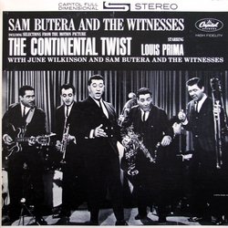 The Continental Twist サウンドトラック (Sam Butera and The Witnesses) - CDカバー