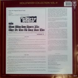 The Dirty Dozen サウンドトラック (Frank De Vol) - CD裏表紙