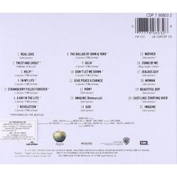 Imagine: John Lennon Soundtrack (The Beatles, John Lennon, The Plastic Ono Band) - CD-Rückdeckel