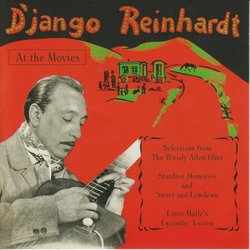 Django Reinhardt At the Movies Ścieżka dźwiękowa (Various Artists, Django Reinhardt) - Okładka CD