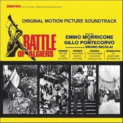 La Battaglia di Algeri サウンドトラック (Ennio Morricone, Gillo Pontecorvo) - CDカバー